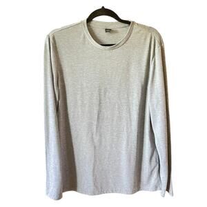 Grey mens long sleeve Shein Shirt Size Medium